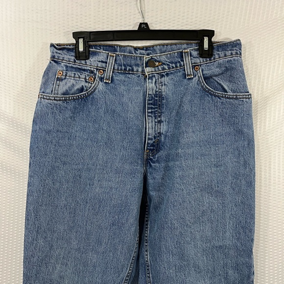 Vintage Levis 505 Womens Jeans Size 13 Medium Straight Leg Made In USA Mom Jeans - Picture 2 of 9